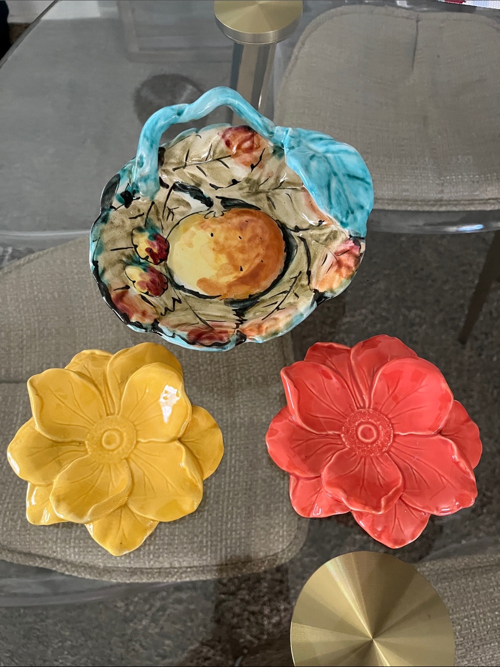 Made in Italy Dish & 2 SmallerDishes